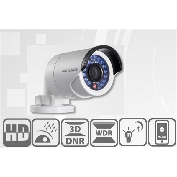 Hikvision DS2CD2042WDI IP Bullet kamera, kültéri, 4MP(2688×1520), 4mm