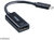 Akasa - USB 3.1 C - Displayport 15cm - AK-CBCA05-15BK