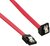 4World - 08558 - SATA3 kábel clipes 60cm - red