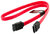 4World - 08536 - SATA3 kábel clipes 45cm - red