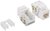 LOGILINK - Keystone Jack RJ45 Cat.5e, árnyékolatlan, 90° LSA/IDC, punch-down - NK4006