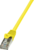 LOGILINK - patch kábel, Cat.5e F/UTP 3,00m sárga - CP1067S