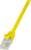 LOGILINK - patch kábel, CAT 5e UTP 0,25m sárga - CP1017U