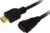 LOGILINK - HDMI 1.4 kábel, HDMI apa/anya, arany, 2m - CH0056