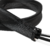 LOGILINK - rugalmas kábelrendező, zippzárral, fekete, 2m - KAB0049