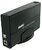 4World HDD 3.5" Combo IDE/SATA for USB 2.0 alumínium külső ház, fekete