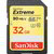 SANDISK - 32GB SDHC Extreme U3 Class10 V3 - SDSDXVE-032G/173355