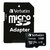 Verbatim - MICRO SDXC CARD 64GB + adapter - 44084