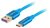 Lanberg Premium cable USB-C(M)->A(M) 2.0 1M Blue