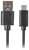 Lanberg cable USB-C(M)->A(M) 2.0 0.5M Black