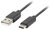 Lanberg cable USB-C(M)->A(M) 2.0 0.5M Black