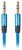 Lanberg Premium Cable Audio Mini jack 3,5mm 3pin, 2m Blue