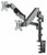 Manhattan - Dupla LED/LCD asztali kar LED/LCD 17"-32" 2x8kg gázrugóval - 461597