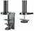 Manhattan - Kar íróasztalra LED/LCD 17"-32" kijelzőhöz 8kg VESA gázrugóval - 461580