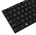 Qoltec notebook billentyűzet Toshiba L850 fekete Frame glossy