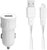 RivaCase - RivaPower VA4215 WD2 EN car charger (1xUSB/1A) with MFi Lightning cable White