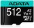 ADATA - Premier Pro MICROSDXC 512GB + adapter - AUSDX512GUI3V30SA2-RA1