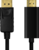 LOGILINK - DisplayPort - HDMI 1.4 összekötő kábel 2m - CV0127