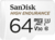 SANDISK - HIGH ENDURANCE 64GB + adapter - SDSQQNR-064G-GN6IA