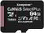 Kingston - MICROSDXC Canvas Select Plus 64GB + adapter - SDCS2/64GB