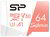 SILICON POWER - Superior MicroSDXC 64GB + adapter - SP064GBSTXDV3V20SP