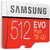 SAMSUNG - EVOPLUS(2020) MicroSDXC 512GB + adapter - MB-MC512HA/EU