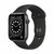 Apple - Watch Series 6 GPS-es 40mm asztroszürke alumíniumtok fekete sportszíjas okosóra - MG133HC/A