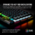 CORSAIR - K100 RGB(US) gamer billentyűzet - CORSAIR OPX - CH-912A01A-NA