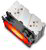 DeepCool - GAMMAXX 400 V2 RED CPU cooler