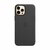Apple - IPHONE 12 PRO MAX LEATHER CASE WITH MAGSAFE - BLACK