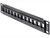 DELOCK - 10" keystone patch panel 1U 12 portos - 43259