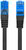 LANBERG - S/FTP Cat6A patch kábel 15m - PCF6A-10CC-1500-BK