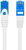 LANBERG - S/FTP Cat6A patch kábel 0,5m - PCF6A-10CC-0050-W