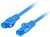 LANBERG - S/FTP Cat6A patch kábel 0,5m - PCF6A-10CC-0050-B