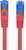 LANBERG - S/FTP Cat6a patch kábel 0,5m - PCF6A-10CC-0050-R
