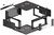 LANBERG - Fali Rack 19" - WFFA-5604-10B