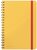 Leitz COSY Soft touch B5 meleg sárga kockás spirálfüzet