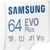 Samsung - EVO PLUS(2021) microSDXC 64GB + adapter - MB-MC64KA/EU