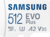Samsung - EVO PLUS(2021) microSDXC 512GB + adapter - MB-MC512KA/EU