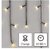 Emos D4CW01 3,6m/200LED/kül-beltéri/meleg fehér/jégcsap karácsonyi LED fényfüggöny