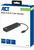 ACT - AC6405 USB-C Hub 3port with card reader Black - AC6405