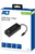 ACT - AC6400 USB-C Hub 3 port and ethernet Black - AC6400