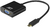 ACT - AC7300 USB-C to VGA adapter Black - AC7300