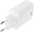 ACT - AC2100 Compact USB-C Charger 20W for fast charging White - AC2100