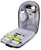TOO 15,6" BPAT001B156-USB lopásbiztos/vízálló/USB portos fekete hátizsák