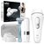 Braun Silk-expert IPL PL3129 fehér-ezüst villanófényes szőrtelenítő