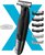 BRAUN - Series X HT5200 Wet&Dry többfunkciós eszköz (borotva/trimmelő/formázó) 6 tartozékkal és útitokkal, 4D technológia - 10AS490088