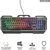 Trust - GXT 856 Torac HUN USB fekete gamer billentyűzet - 24345