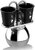 Bialetti 7310 Mini Express 2 személyes inox indukciós kotyogós kávéfőző szett