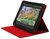 PORT Bergame - Fekete/Piros - 9,7" (iPad ll & New iPad)